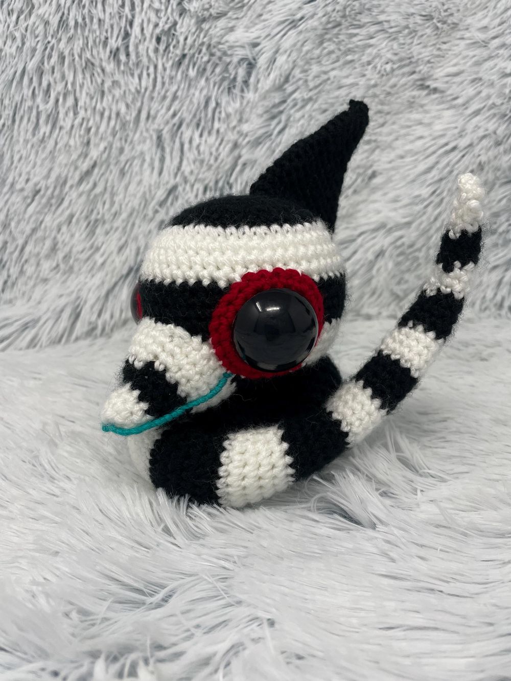 Black and White Worm